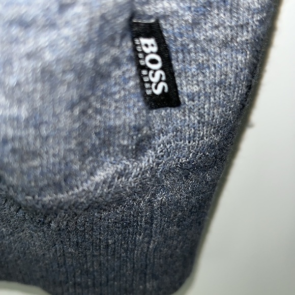 Hugo Boss Size XXL Slim Fit Cardigan. Blueish Grey in Colour. 100% Wool, VGUC - Picture 5 of 16